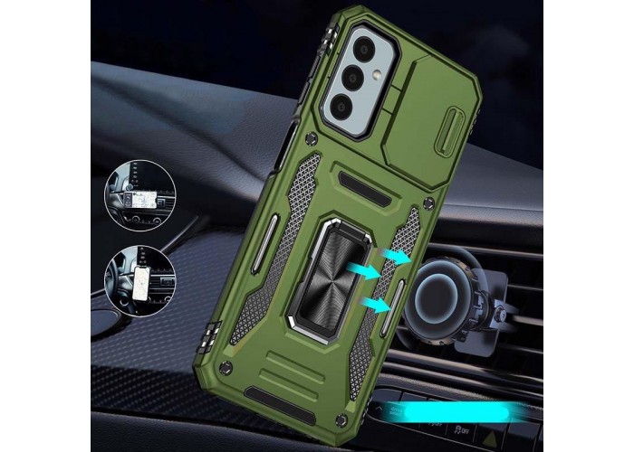 Ударостійкий чохол Camshield Army Ring для Samsung Galaxy S25 FE