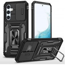 Ударостійкий чохол Camshield Army Ring для Samsung Galaxy S26+  Чорний / Black - 00000085195_6