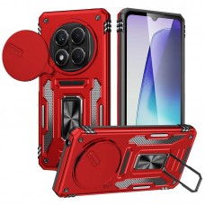 Ударостійкий чохол Camshield Army Ring для Xiaomi Redmi Note 14 Pro 4G/5G / Poco X7  Червоний / Red - 00000078886_3