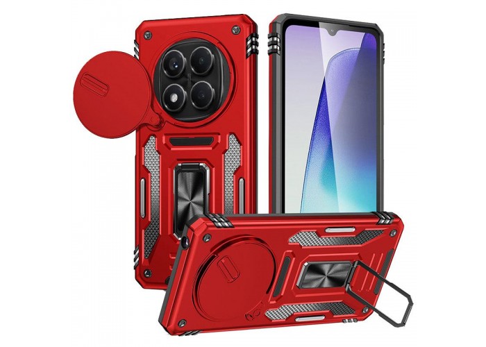 Ударостійкий чохол Camshield Army Ring для Xiaomi Redmi Note 14 Pro 4G/5G / Poco X7