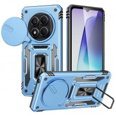 Ударостійкий чохол Camshield Army Ring для Xiaomi Redmi Note 14 Pro 4G/5G / Poco X7  Блакитний / Light Blue - 00000078886_1