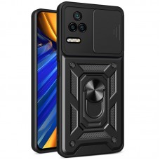 Ударостійкий чохол Camshield Serge Ring для Xiaomi Poco F4  Чорний - 00000056101_7