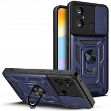 Ударостійкий чохол Camshield Serge Ring для Xiaomi Redmi 12C  Синій - 00000063997_6