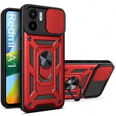 Ударостійкий чохол Camshield Serge Ring для Xiaomi Redmi A1 / A2  Червоний - 00000057279_4