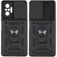 Ударостійкий чохол Camshield Serge Ring для Xiaomi Redmi Note 10 Pro / 10 Pro Max  Чорний - 00000047756_7