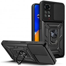 Ударостійкий чохол Camshield Serge Ring для Xiaomi Redmi Note 11 (Global) / Note 11S  Чорний - 00000053590_7