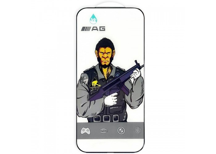 Захисне скло 5D Anti-static Matte (тех.пак) для Apple iPhone 17 Pro Max (6.9