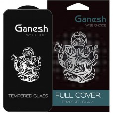 Захисне скло Ganesh (Full Cover) для Apple iPhone 16 Pro (6.3")  Чорний - 00000072934_1
