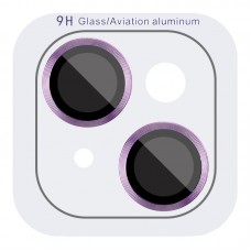 Захисне скло Metal Classic на камеру (у упак.) для Apple iPhone 14 (6.1") / 14 Plus (6.7")  Фіолетовий / Purple - 00000055939_3