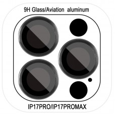 Захисне скло Metal Classic на камеру (у упак.) для Apple iPhone 17 Pro (6.3") / 17 Pro Max (6.9")  Чорний / Black - 00000080470_1