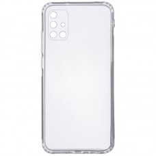 TPU чехол GETMAN Clear 1,0 mm для Samsung Galaxy A51  Бесцветный (прозрачный) (00000039982_1)