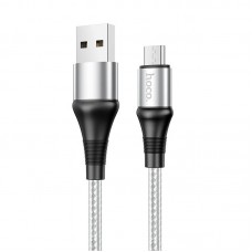 Дата кабель Hoco X50 "Excellent" USB to MicroUSB (1m)  Сірий - 00000041695_1