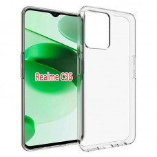 TPU чехол Epic Transparent 1,5mm для Realme C35  Бесцветный (прозрачный) - 00000057663_1