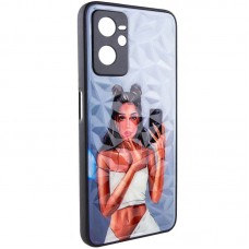 TPU+PC чехол Prisma Ladies для Realme C35  Black in White - 00000058232_15