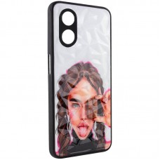 TPU+PC чехол Prisma Ladies для Oppo A98  Chocolate - 00000066617_2