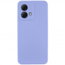Чохол Silicone Cover Lakshmi Full Camera (AA) для Motorola Moto G84  Бузковий / Dasheen - 00000072902_13