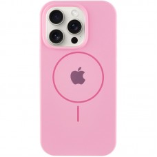 Чохол Silicone Case Full Protective (AA) with MagSafe для Apple iPhone 13 Pro (6.1")  Рожевий / Light pink - 00000076429_18
