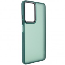 Чехол TPU+PC Lyon Frosted для Infinix Hot 50 4G  Green - 00000076616_2