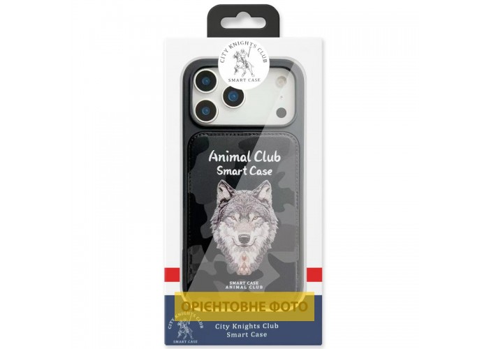 TPU+PC чохол Animal Club для Apple iPhone 16 Pro (6.3