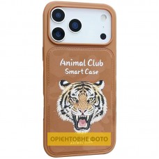 TPU+PC чохол Animal Club для Apple iPhone 16 Pro (6.3")  Chocolate Brown - 00000082646_2
