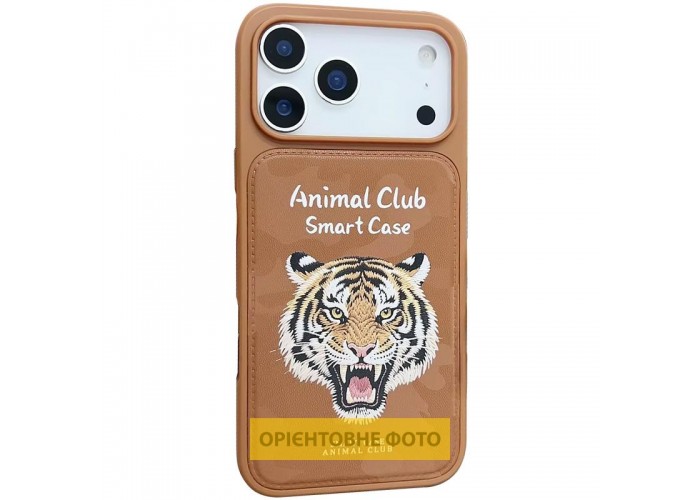 TPU+PC чохол Animal Club для Apple iPhone 16 Pro (6.3