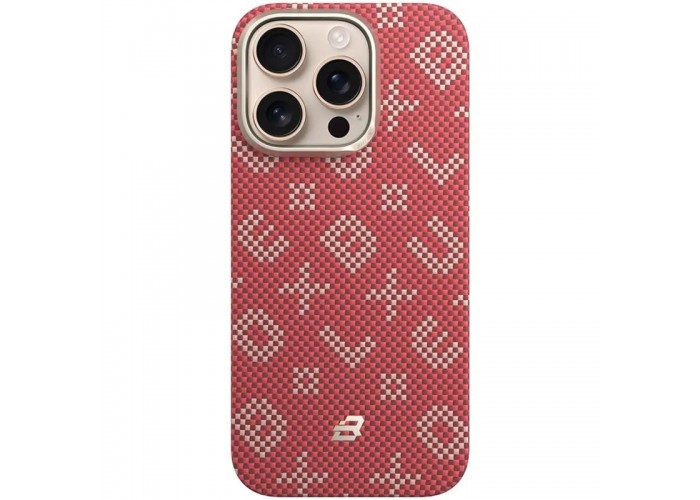 TPU+PC чохол Blueo Gilded Tactile Woven with MagSafe для Apple iPhone 16 Pro (6.3