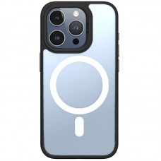 TPU+PC чохол Blueo Skin Friendly Frosted with MagSafe для Apple iPhone 14 Pro Max (6.7")  Чорний - 00000071354_1