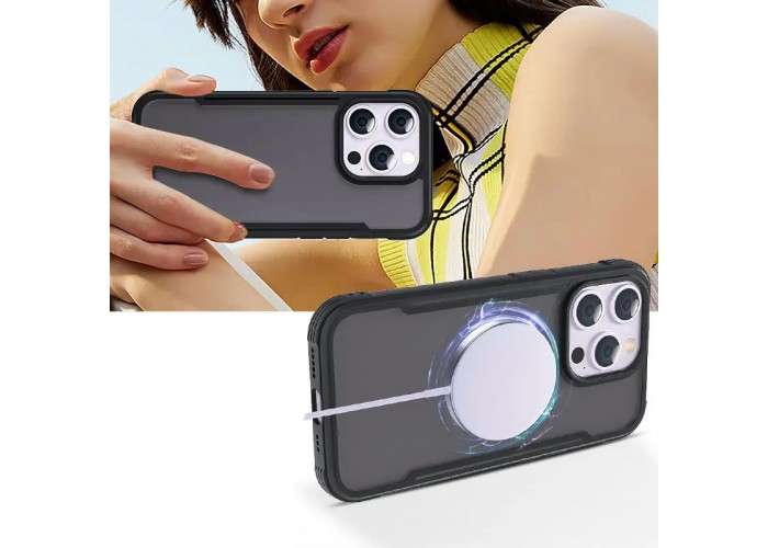TPU+PC чохол Defense Matte для Apple iPhone 15 Pro (6.1