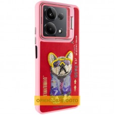 TPU+PC чохол Friends для Xiaomi Poco X6 / Note 13 Pro 5G  Pink Dog - 00000074696_6