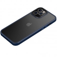 TPU+PC чохол Metal Buttons для Apple iPhone 11 Pro (5.8")  Синій - 00000042624_3