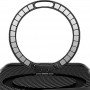 TPU+PC чохол Metal Buttons with MagSafe Carbon Ring для Apple iPhone 17 Pro (6.3
