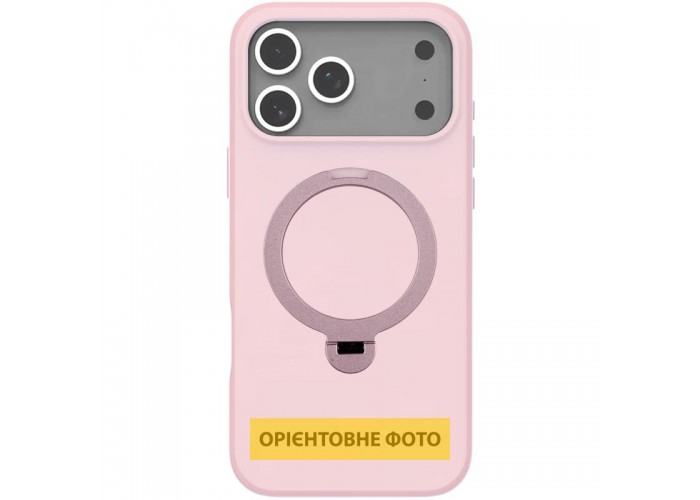 TPU+PC чохол Metal Buttons with MagSafe Colorful HQ Ring для Apple iPhone 17 (6.3