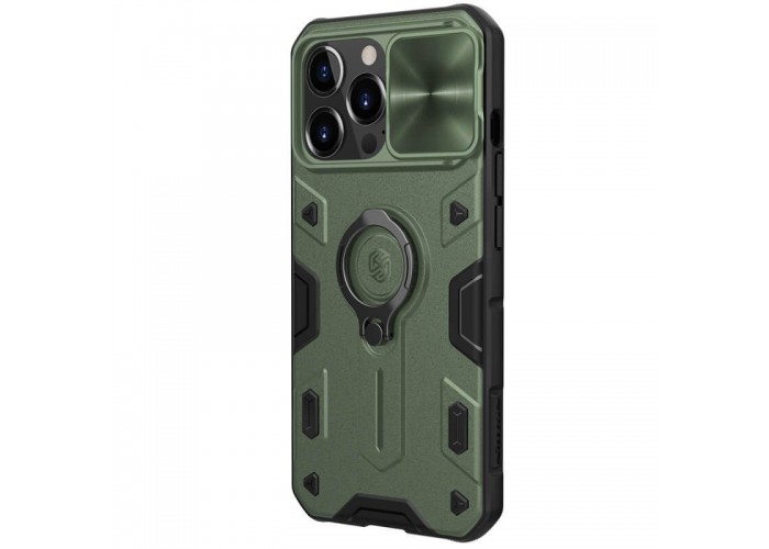 TPU+PC чохол Nillkin CamShield Armor no logo (шторка на камеру) для Apple iPhone 13 Pro Max (6.7