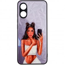 TPU+PC чохол Prisma Ladies для Oppo A38 / A18  Black in White - 00000067051_1