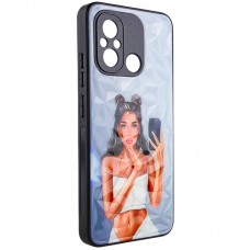 TPU+PC чохол Prisma Ladies для Xiaomi Redmi 12C / Poco C55  Black in White - 00000063620_18