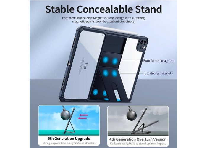 TPU+PC чохол Xundd Stand c посиленими кутами для Apple iPad Pro 11