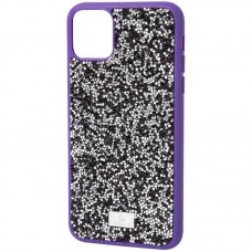 TPU чохол Bling World Rock Diamond для Apple iPhone 14 Plus (6.7")  Фіолетовий - 00000057522_6