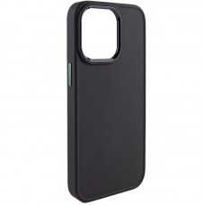 TPU чохол Bonbon Metal Style для Apple iPhone 13 Pro (6.1")  Чорний / Black - 00000055084_12
