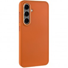 TPU чохол Bonbon Metal Style для Samsung Galaxy S23  Помаранчевий / Papaya - 00000063122_7