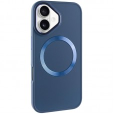TPU чохол Bonbon Metal Style with MagSafe для Apple iPhone 16 (6.1")  Синій / Cosmos Blue - 00000074337_8