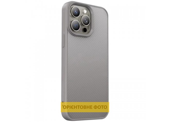 TPU чохол Carbon Protective with Magsafe для Apple iPhone 11 Pro Max (6.5