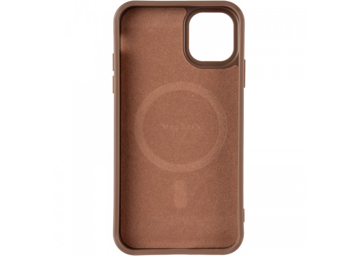 TPU чохол Carbon Protective with Magsafe для Apple iPhone 12 Pro Max (6.7