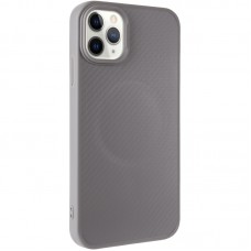 TPU чохол Carbon Protective with Magsafe для Apple iPhone 12 Pro / 12 (6.1")  Grey - 00000082013_3