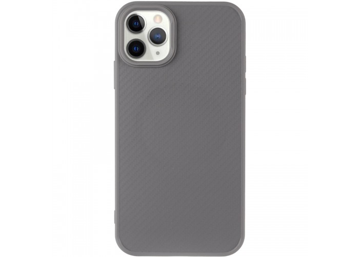 TPU чохол Carbon Protective with Magsafe для Apple iPhone 12 Pro / 12 (6.1