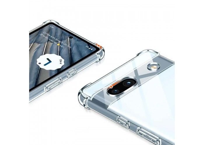 TPU чохол GETMAN Ease logo посилені кути Full Camera для Google Pixel 7