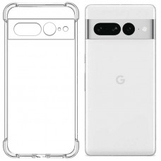 TPU чохол GETMAN Ease logo посилені кути Full Camera для Google Pixel 7 Pro  Безбарвний (прозорий) - 00000074313_1