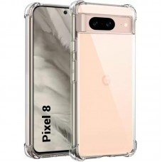 TPU чохол GETMAN Ease logo посилені кути Full Camera для Google Pixel 8  Безбарвний (прозорий) - 00000074314_1