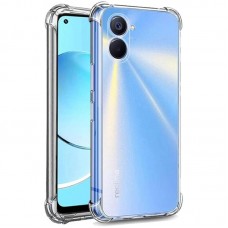 TPU чохол GETMAN Ease logo посилені кути Full Camera для Realme 10 4G  Безбарвний (прозорий) - 00000071836_1