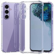TPU чохол GETMAN Ease logo посилені кути Full Camera для Samsung Galaxy S24+  Безбарвний (прозорий) - 00000071606_1