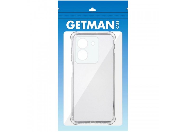 TPU чохол GETMAN Ease logo посилені кути Full Camera для Vivo Y36